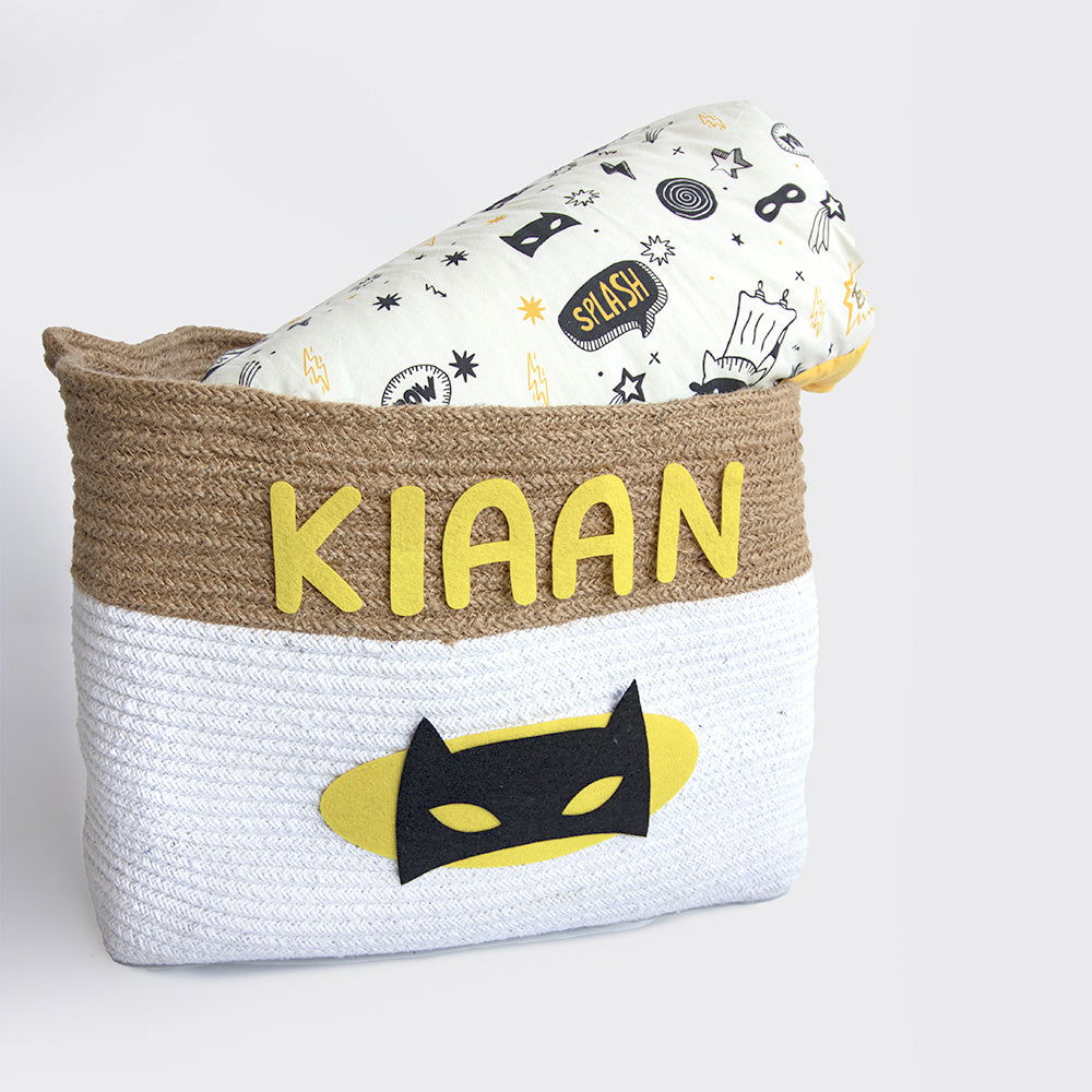 Superbaby- Cotton Rope Basket - Tinycubs - 