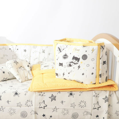 Superbaby - Quilted Cot Bumper - Tinycubs - 