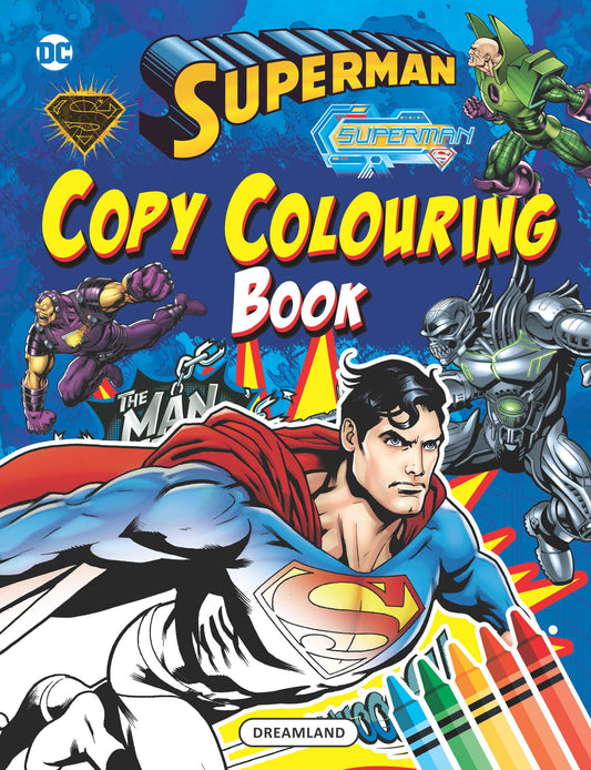 Superman Copy Colouring Book - Tinycubs - 