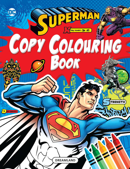 Superman Copy Colouring Book - Tinycubs - 
