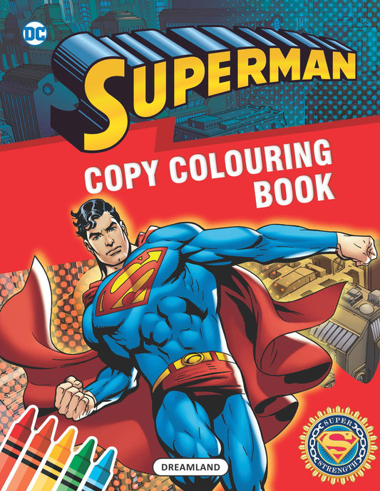 Superman Copy Colouring Book - Tinycubs - 