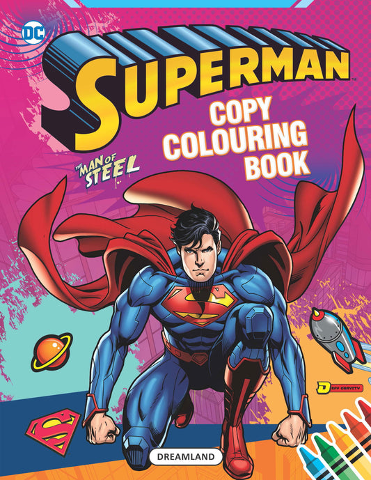 Superman Copy Colouring Book - Tinycubs - 
