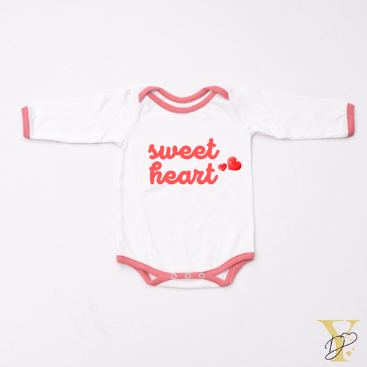 Sweetheart Bodysuit (full sleeves) - Tinycubs - 
