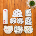 Tiny Lane Baby Bliss Bundle Pack of 9 Baby Essentials Set