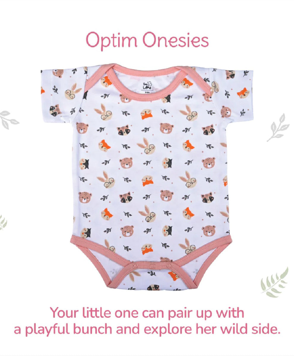 Tiny Lane Tiny Wild Series Gift Set for Infants  Pack of 7  Multicolor