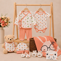 Tiny Lane Tiny Wild Series Infant Gift Set  Pack of 9  Multicolor