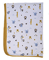Tiny Lane Jungle Tribe Newborn Baby Gift Set  Pack of 7  Multicolor