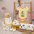 Tiny Lane Jungle Tribe Infant Gift Pack of 8  Multicolor