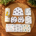 Tiny Lane All in One Baby Clothing Essentials Gift Pack of 9