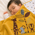 Tiny Lane Jungle Tribe Newborn Baby Blanket