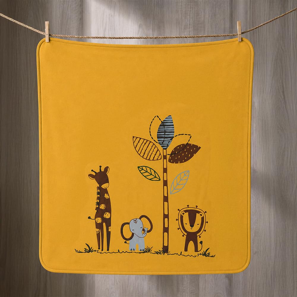 Tiny Lane Jungle Tribe Newborn Baby Blanket