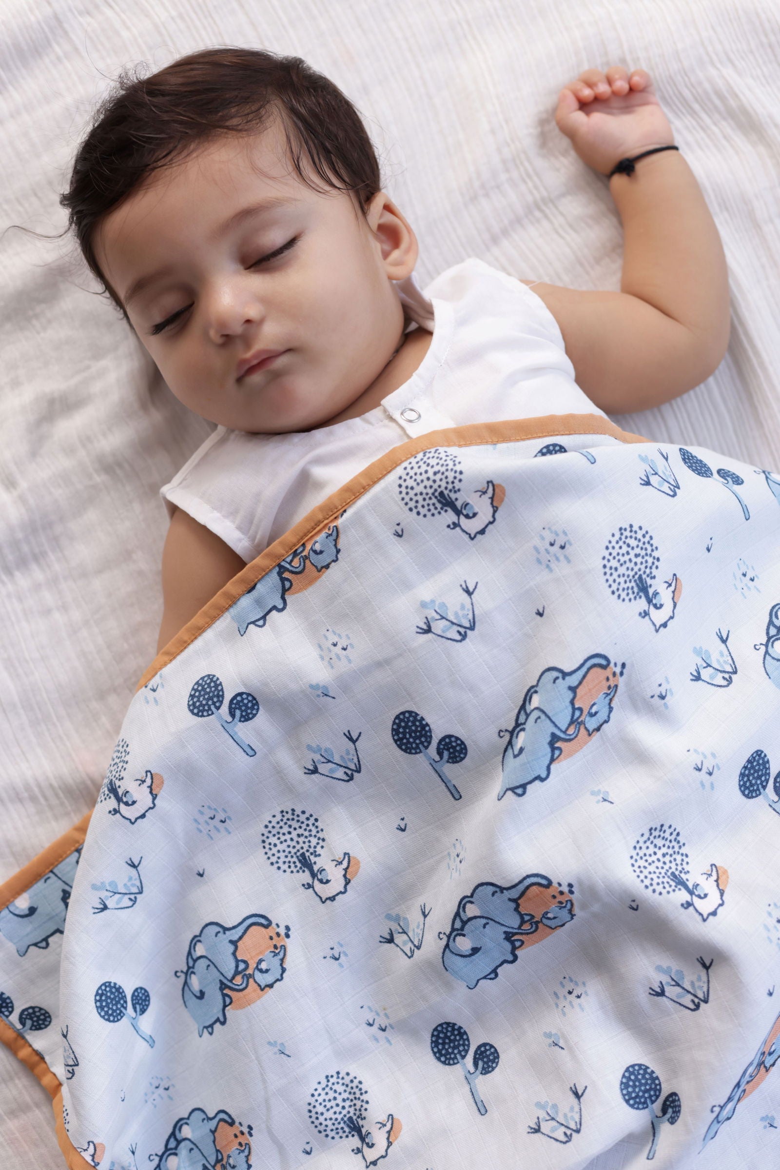 The Elephant Clan Muslin Dohar - Tinycubs - 