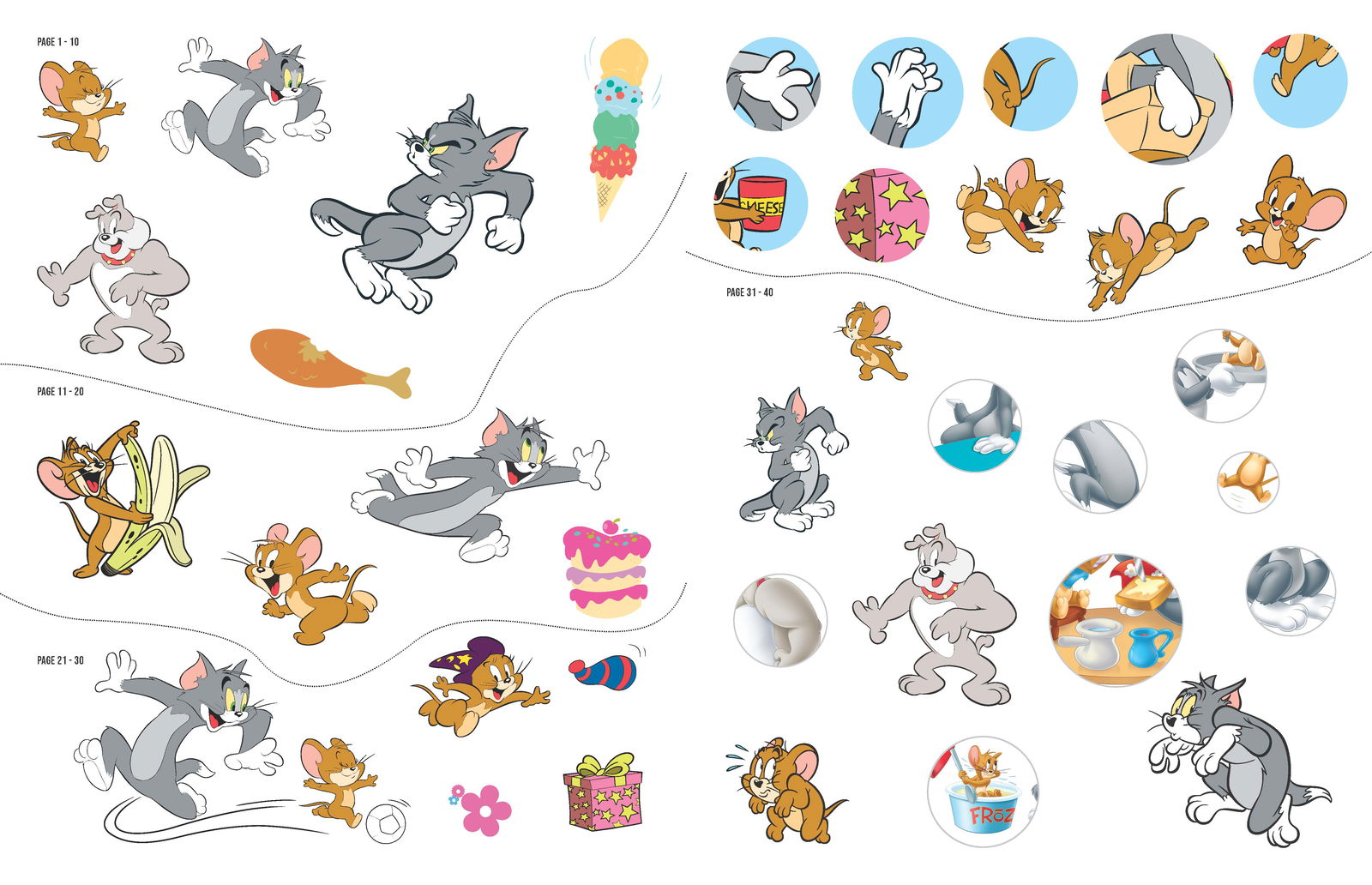 Tom and Jerry Activity and Colouring Book - Tinycubs - 