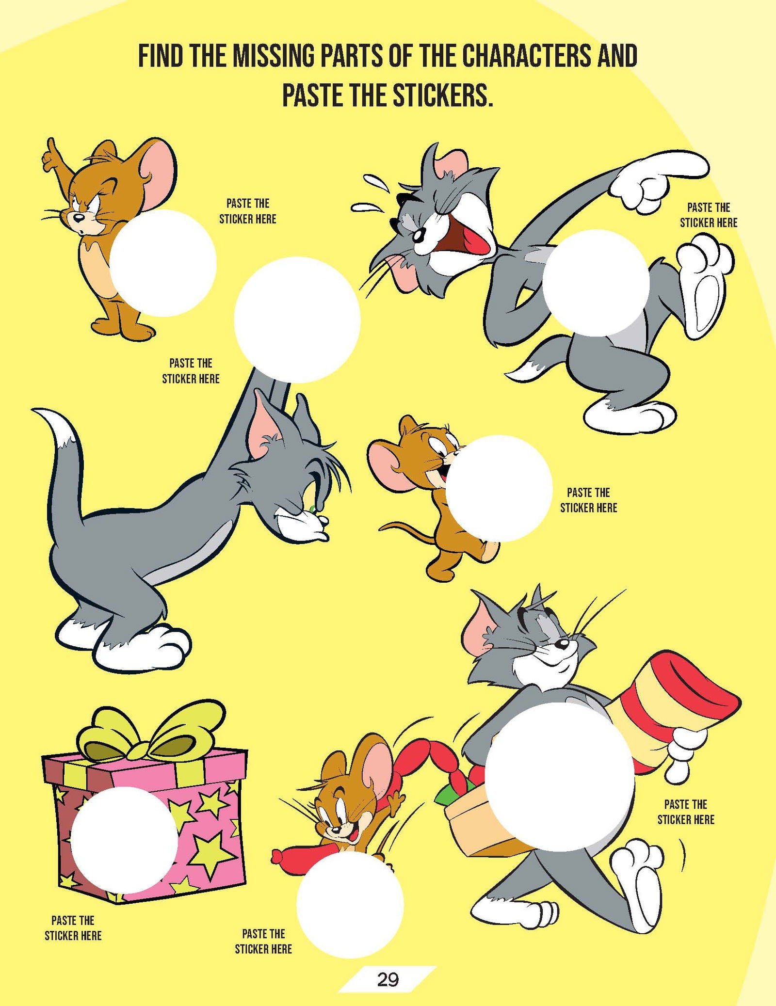 Tom and Jerry Activity and Colouring Book - Tinycubs - 