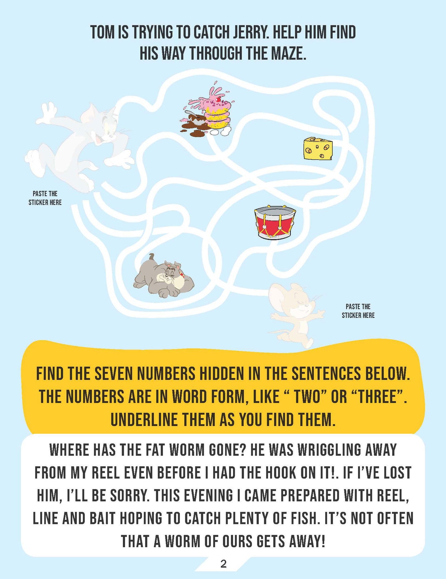 Tom and Jerry Activity and Colouring Book - Tinycubs - 