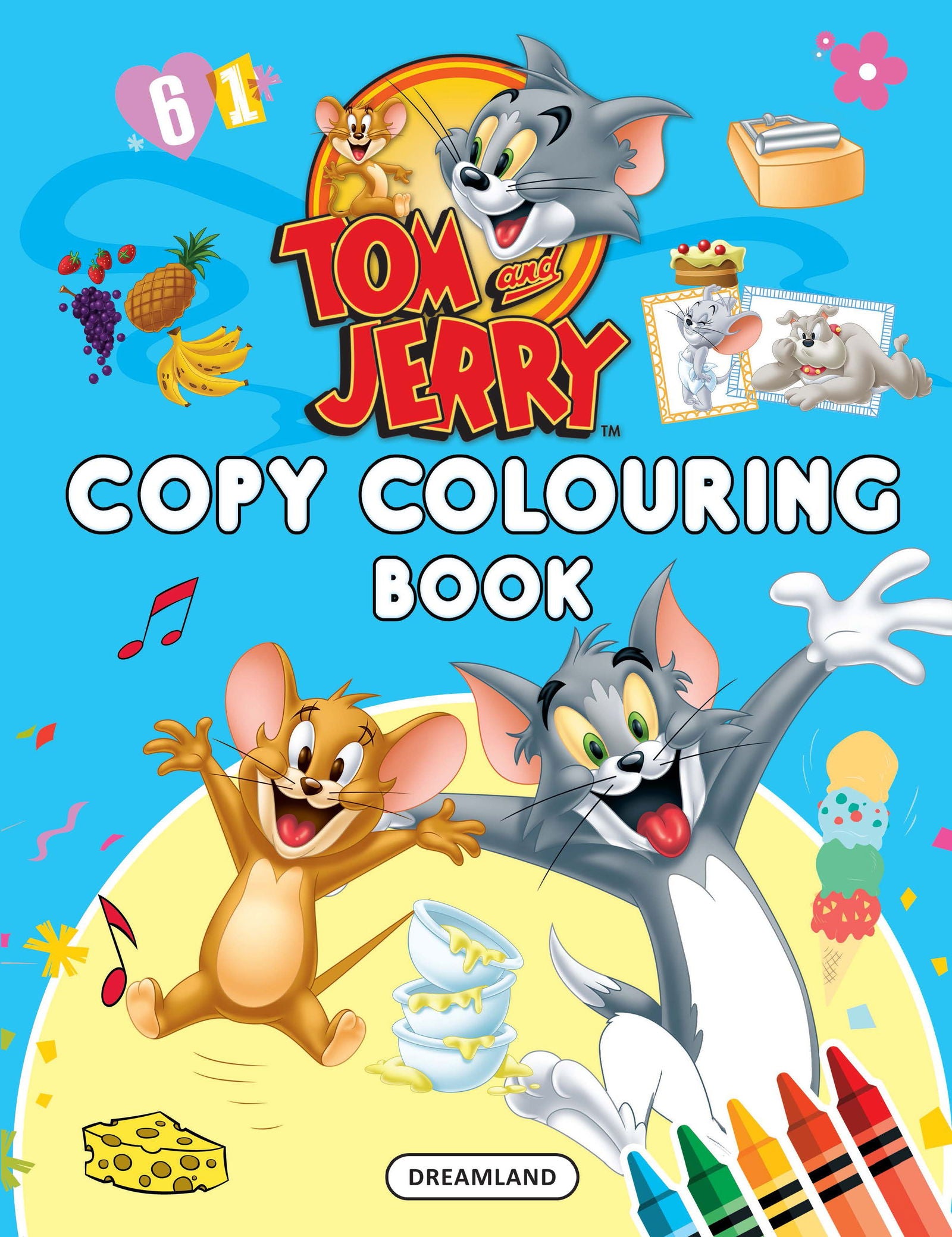 Tom and Jerry Copy Colouring Book - Tinycubs - 