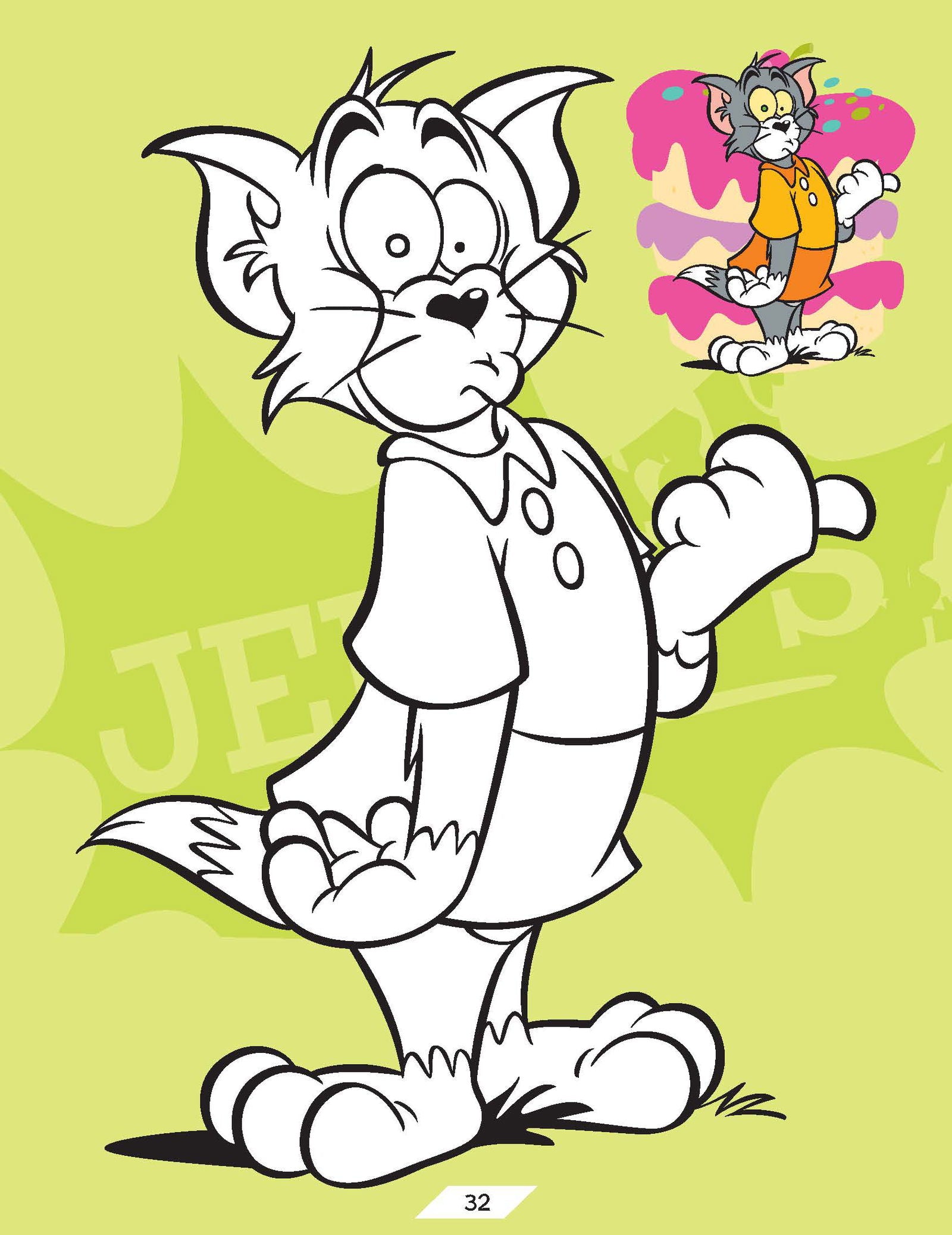 Tom and Jerry Copy Colouring Book - Tinycubs - 