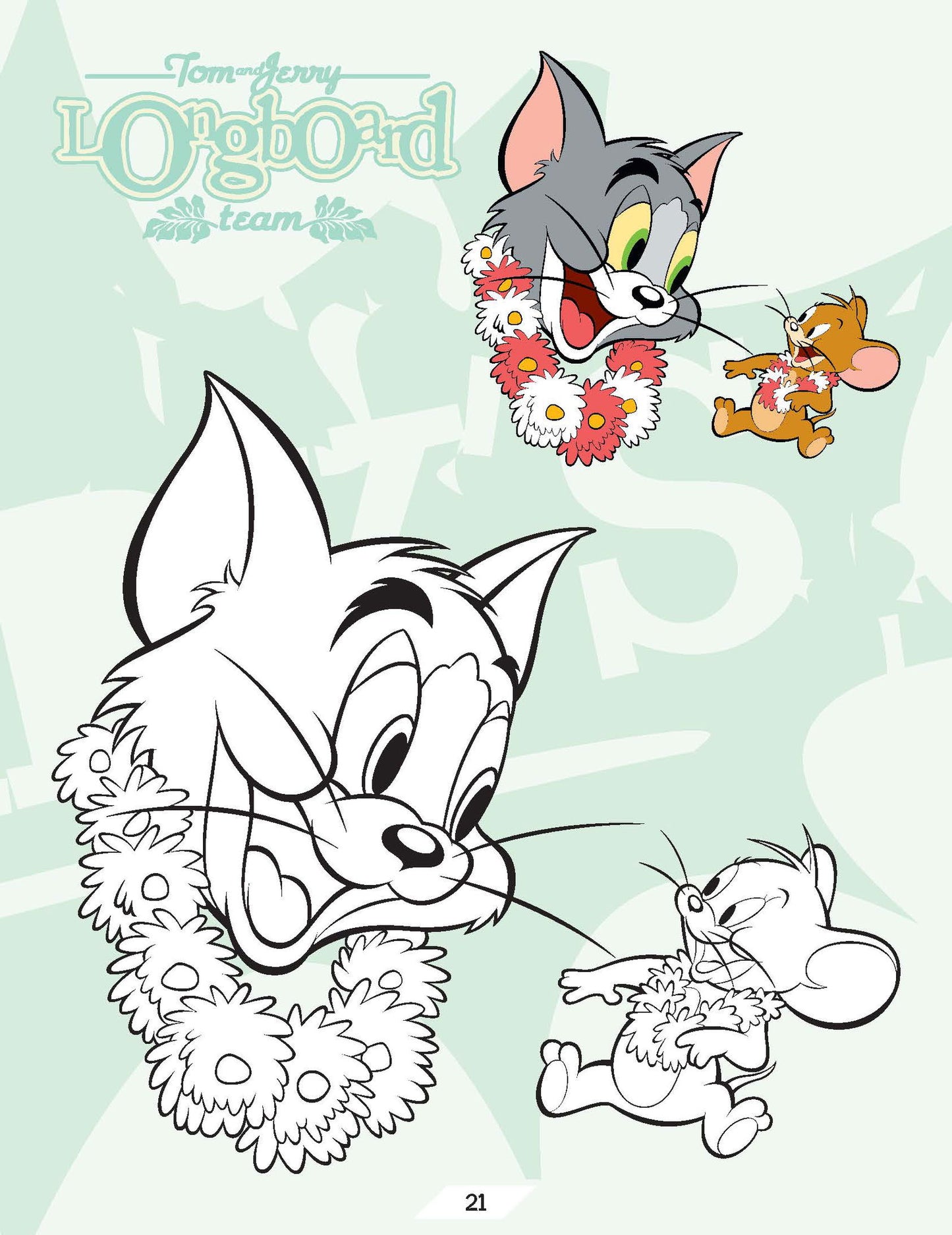 Tom and Jerry Copy Colouring Book - Tinycubs - 
