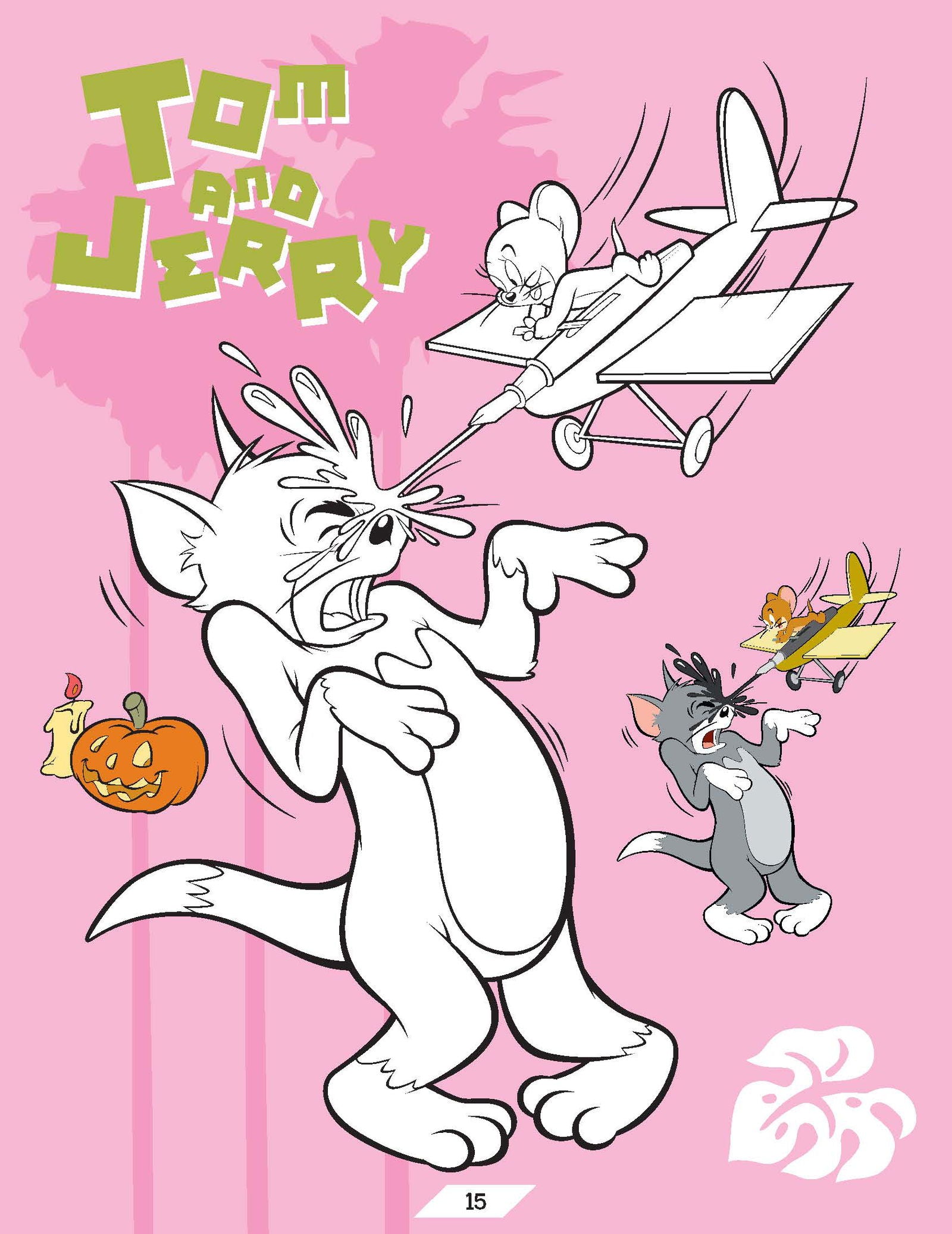 Tom and Jerry Copy Colouring Book - Tinycubs - 