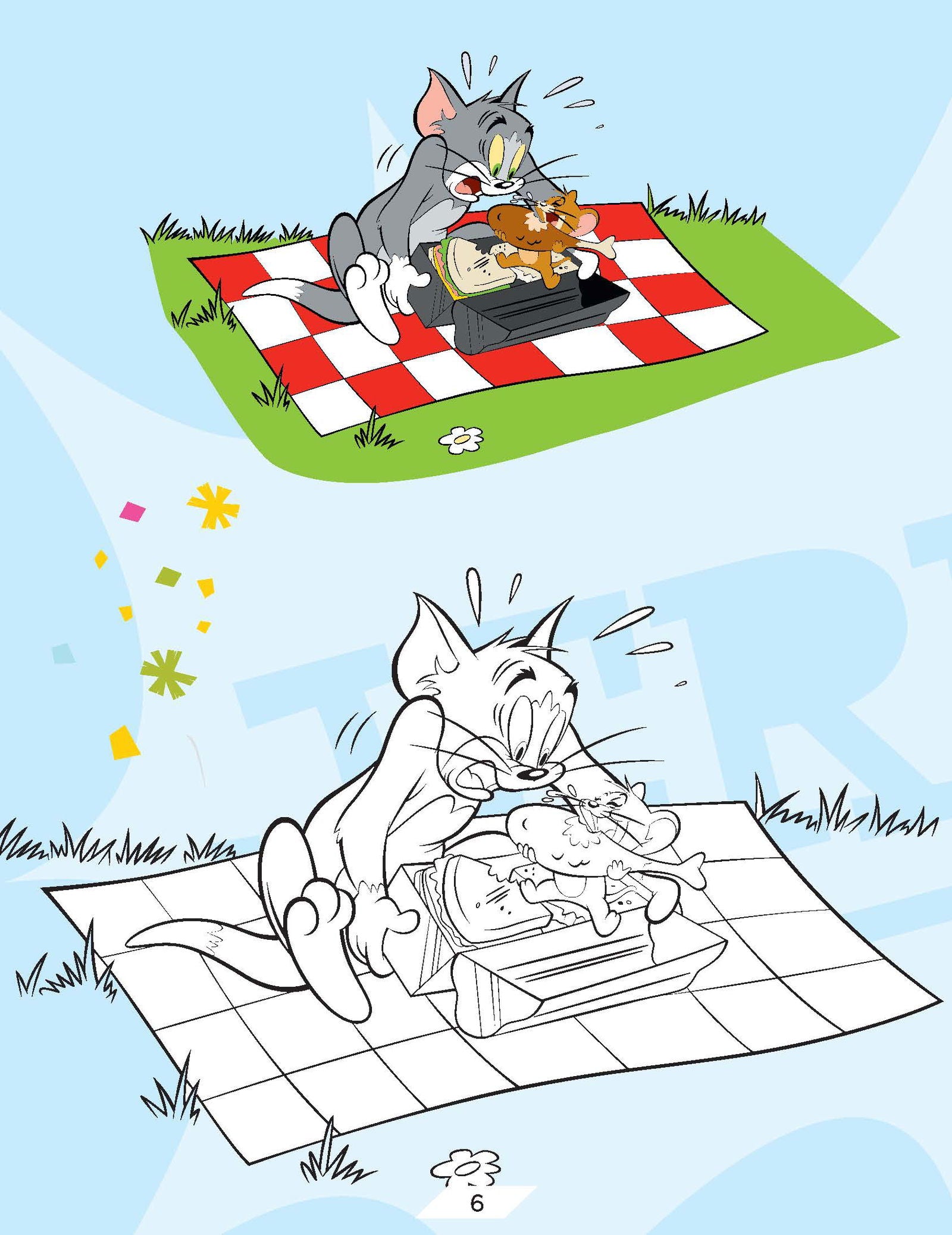 Tom and Jerry Copy Colouring Book - Tinycubs - 