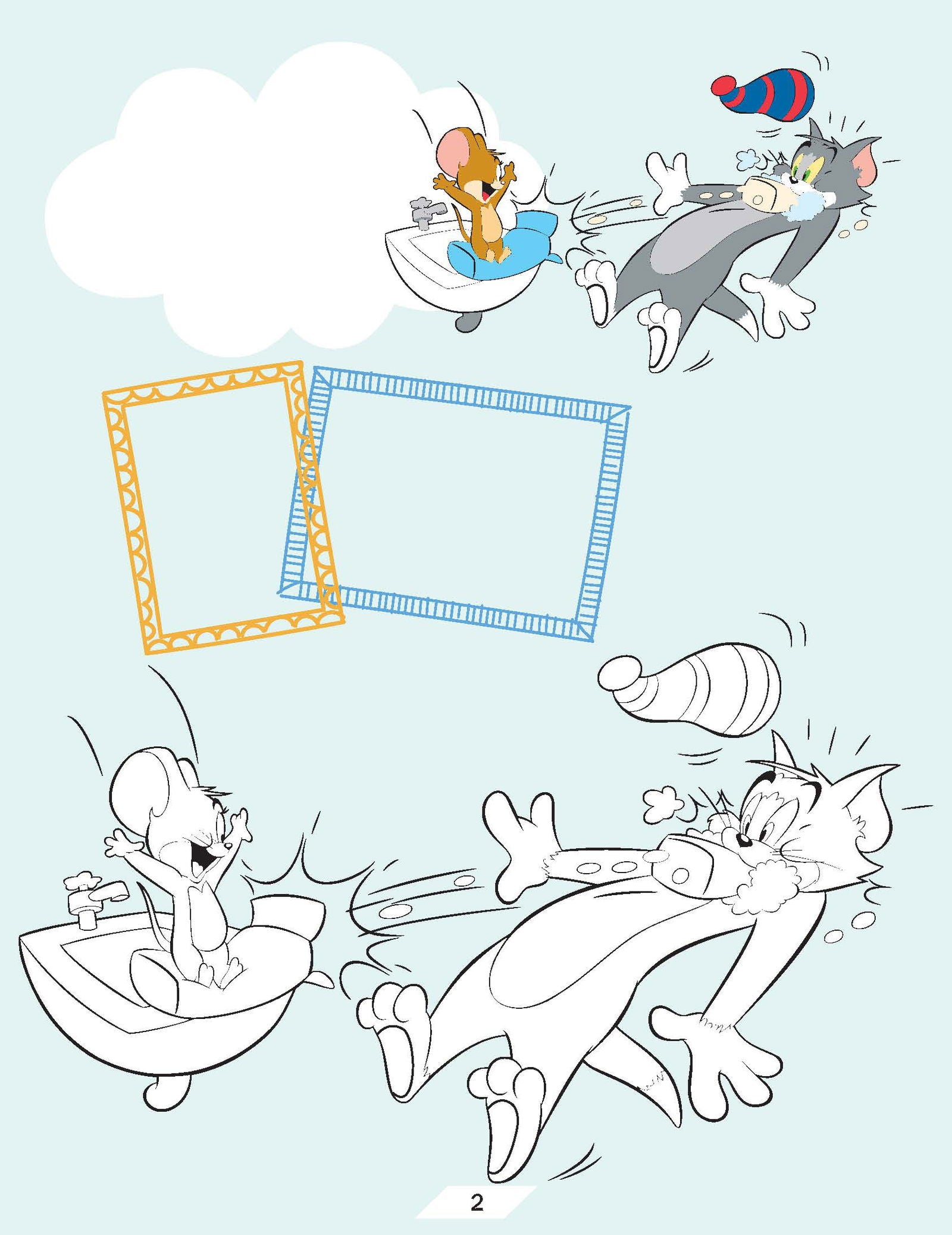 Tom and Jerry Copy Colouring Book - Tinycubs - 