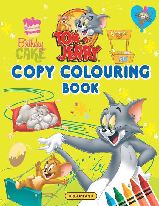 Tom and Jerry Copy Colouring Book - Tinycubs - 