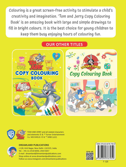 Tom and Jerry Copy Colouring Book - Tinycubs - 