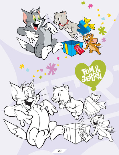 Tom and Jerry Copy Colouring Book - Tinycubs - 