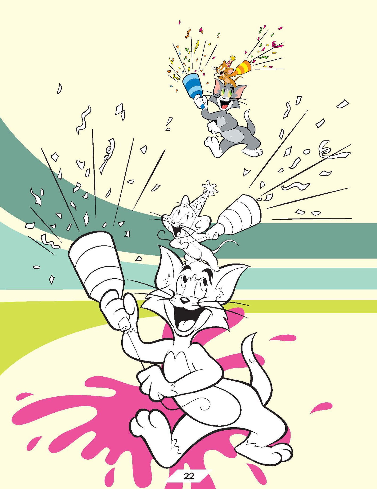 Tom and Jerry Copy Colouring Book - Tinycubs - 