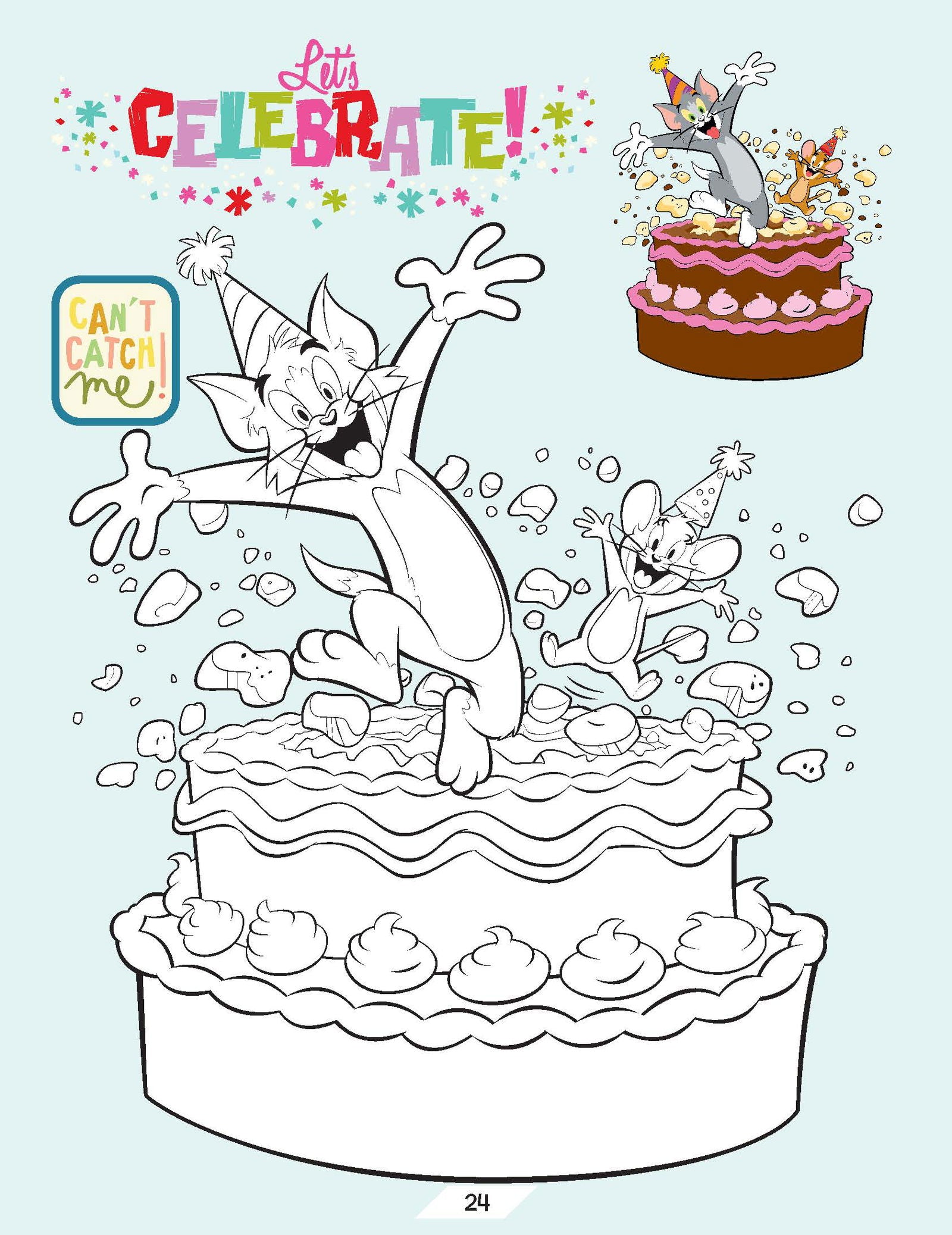 Tom and Jerry Copy Colouring Book - Tinycubs - 