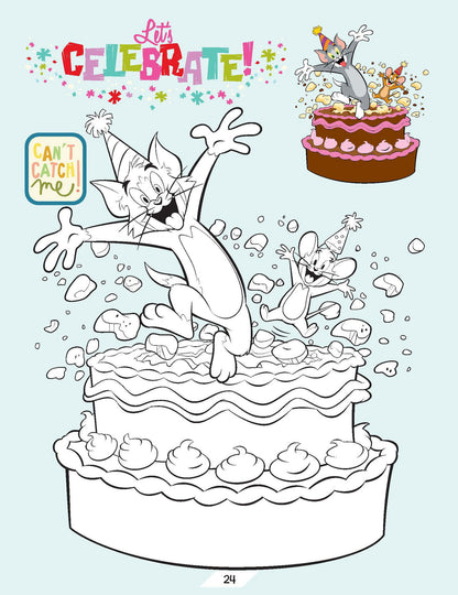 Tom and Jerry Copy Colouring Book - Tinycubs - 