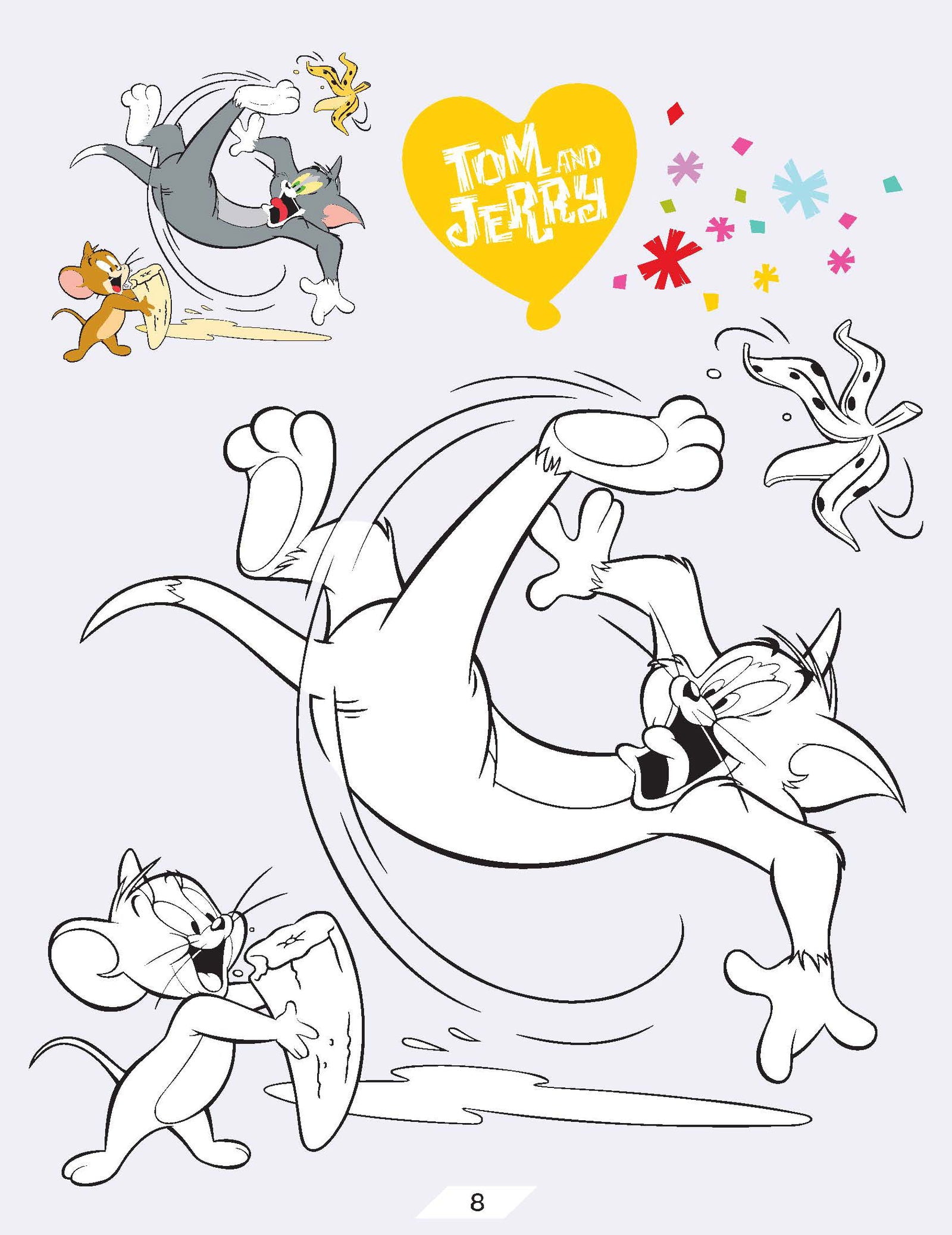 Tom and Jerry Copy Colouring Book - Tinycubs - 