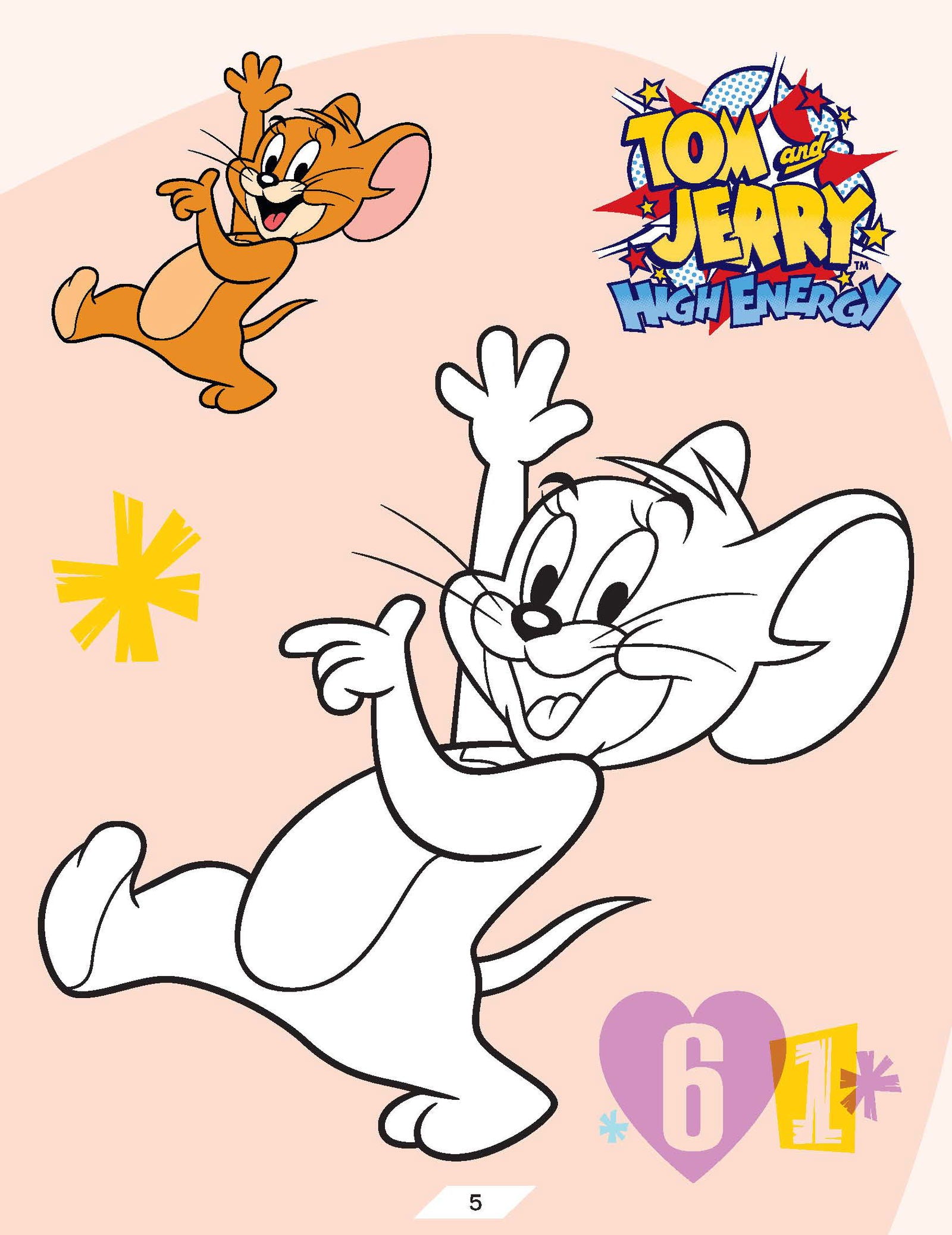 Tom and Jerry Copy Colouring Book - Tinycubs - 