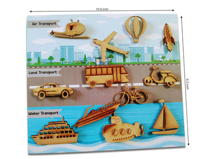 Transport Vehicles activity kit - Tinycubs - 