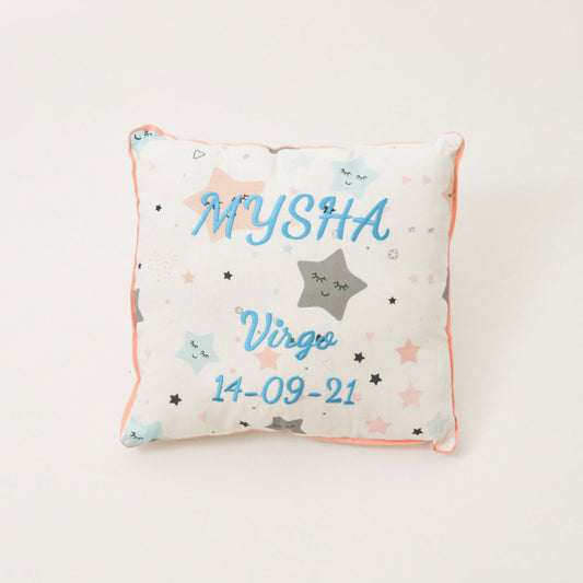 Twinkly Stars- Birth Stats Pillow - Tinycubs - 