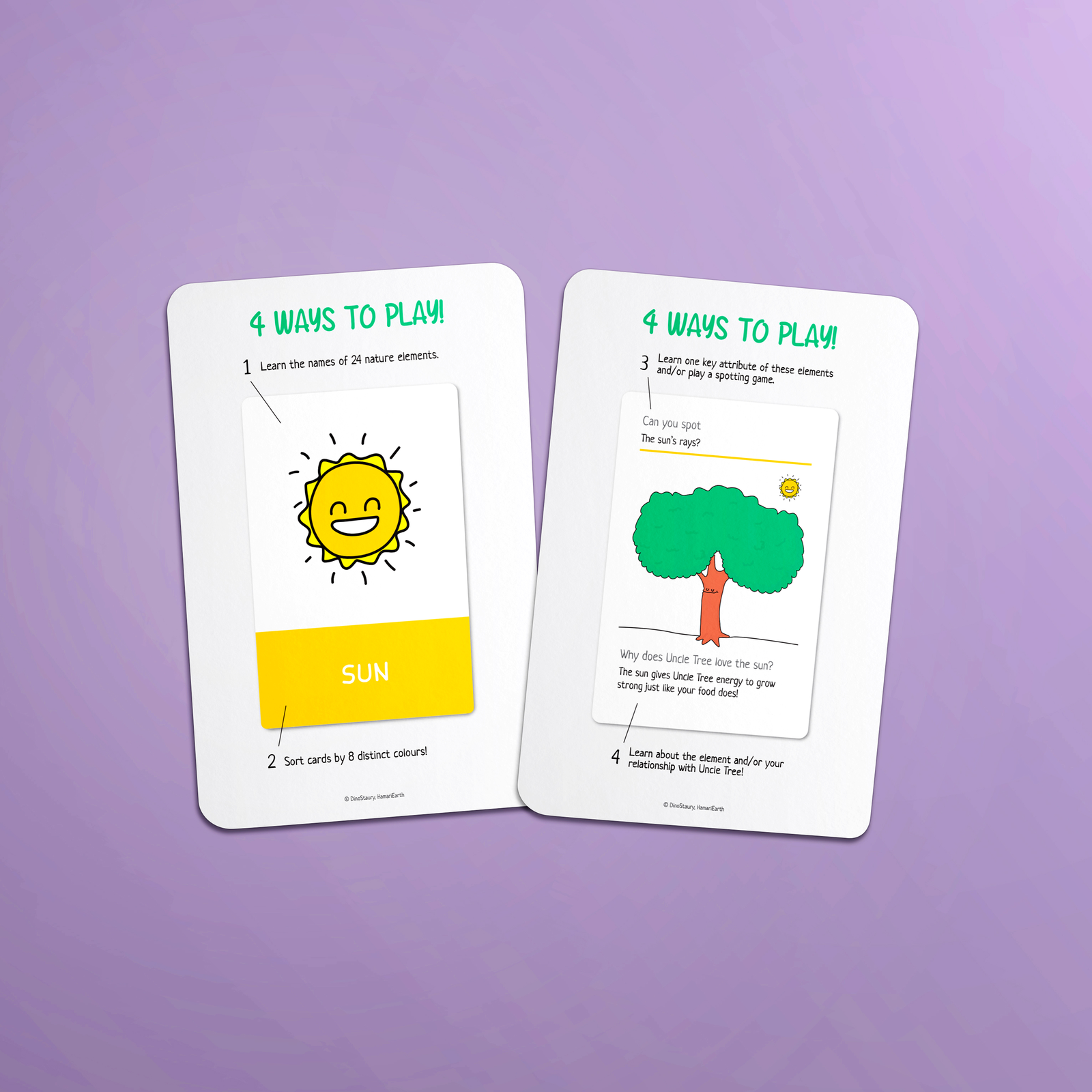 Uncle Tree Flash Cards - Tinycubs - 