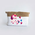 Unicorn Dreams- Cotton Rope Basket - Tinycubs - 