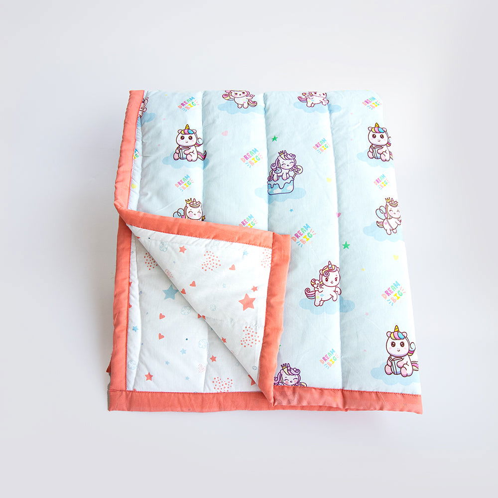 Unicorn Dreams - Reversible Comfort Quilt - Tinycubs - 