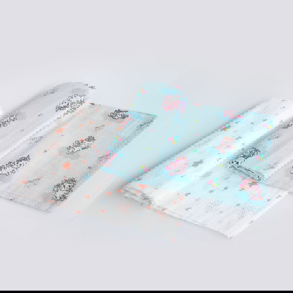 Unicorn Dreams & Fairy Dust - Organic Luxury Swaddles Set - Tinycubs - 