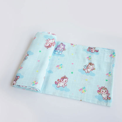 Unicorn Dreams & Fairy Dust - Organic Luxury Swaddles Set - Tinycubs - 