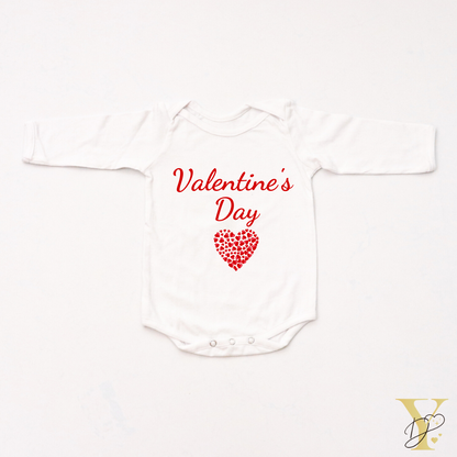 Valentine's Day Bodysuit (full sleeves) - Tinycubs - 