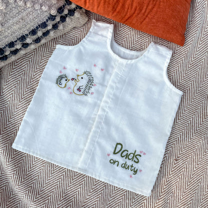 Bhaakur Organic Cotton Super soft Jhablas/Vests - Set of 5 - Tinycubs - 