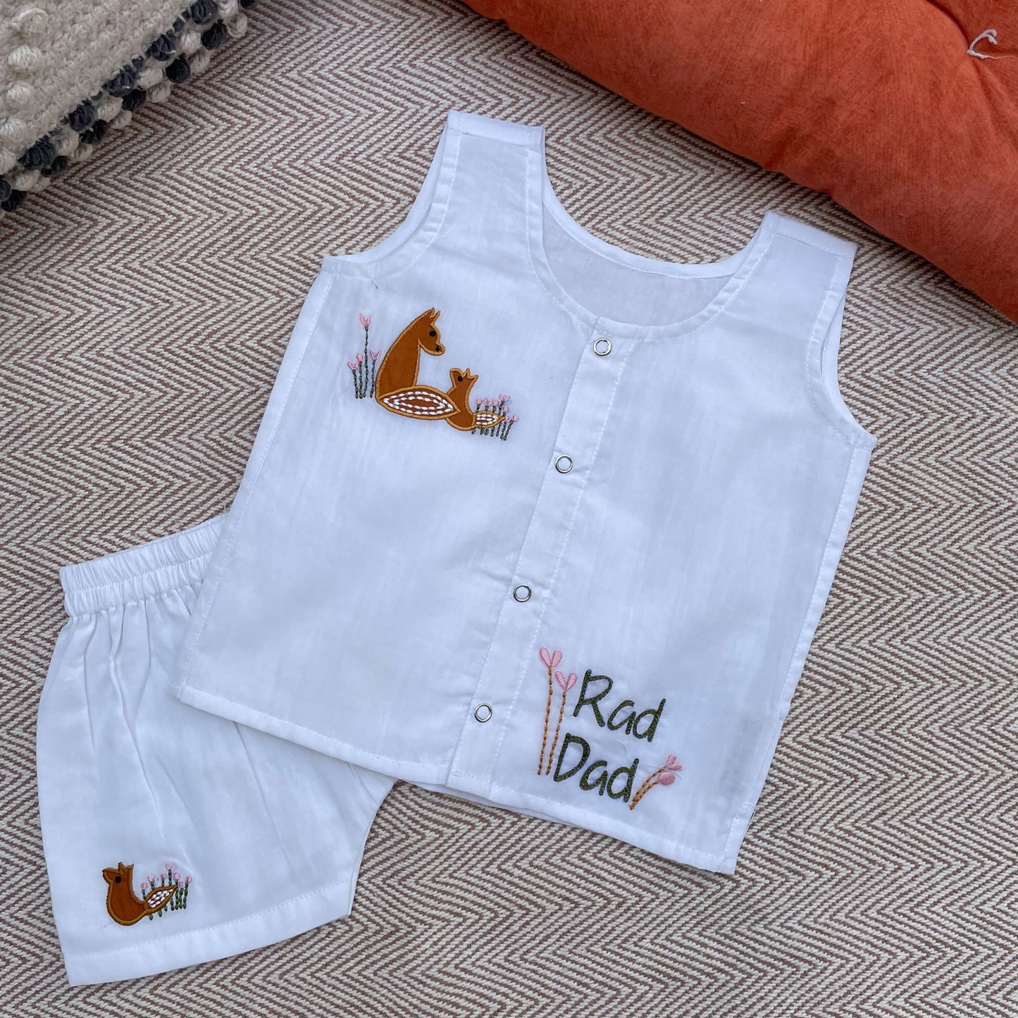 The Fox Jhabla/Vests Set - Tinycubs - 