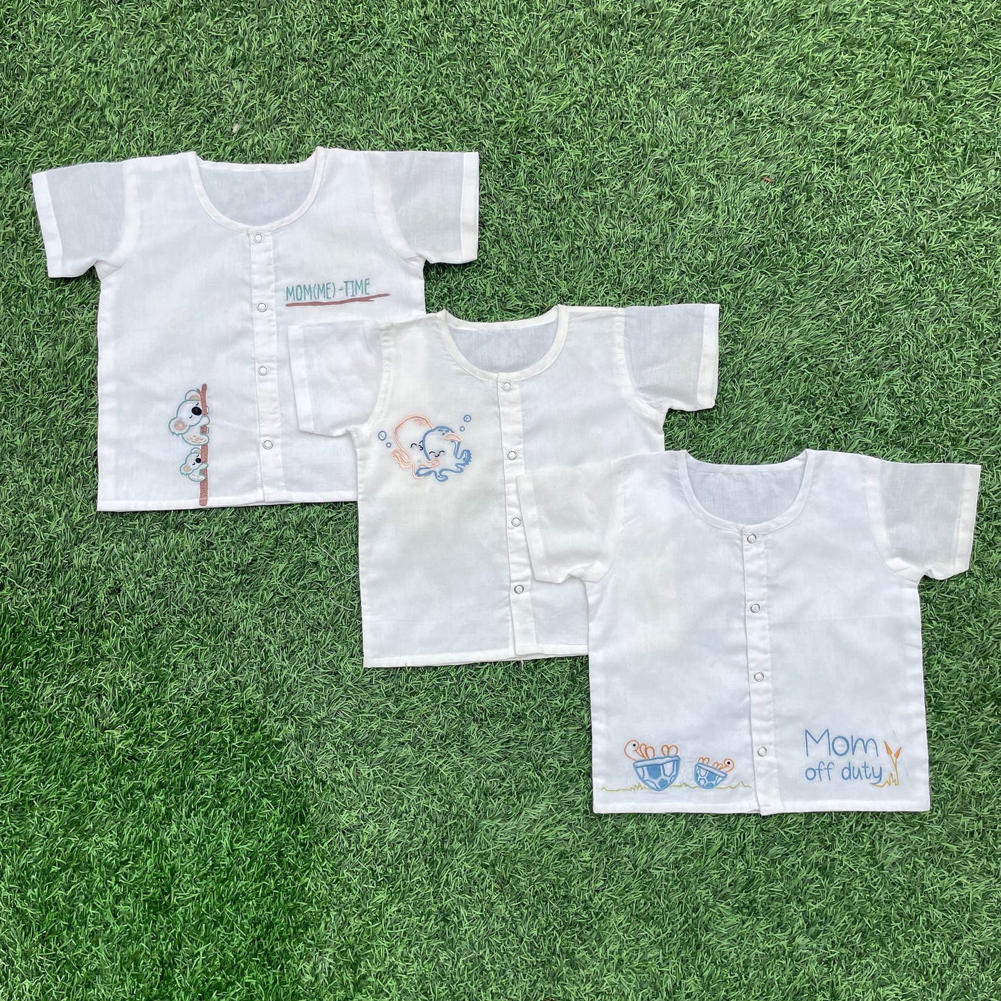 Set of 3 Jhablas/Vests (Sleeves) - Tinycubs - 