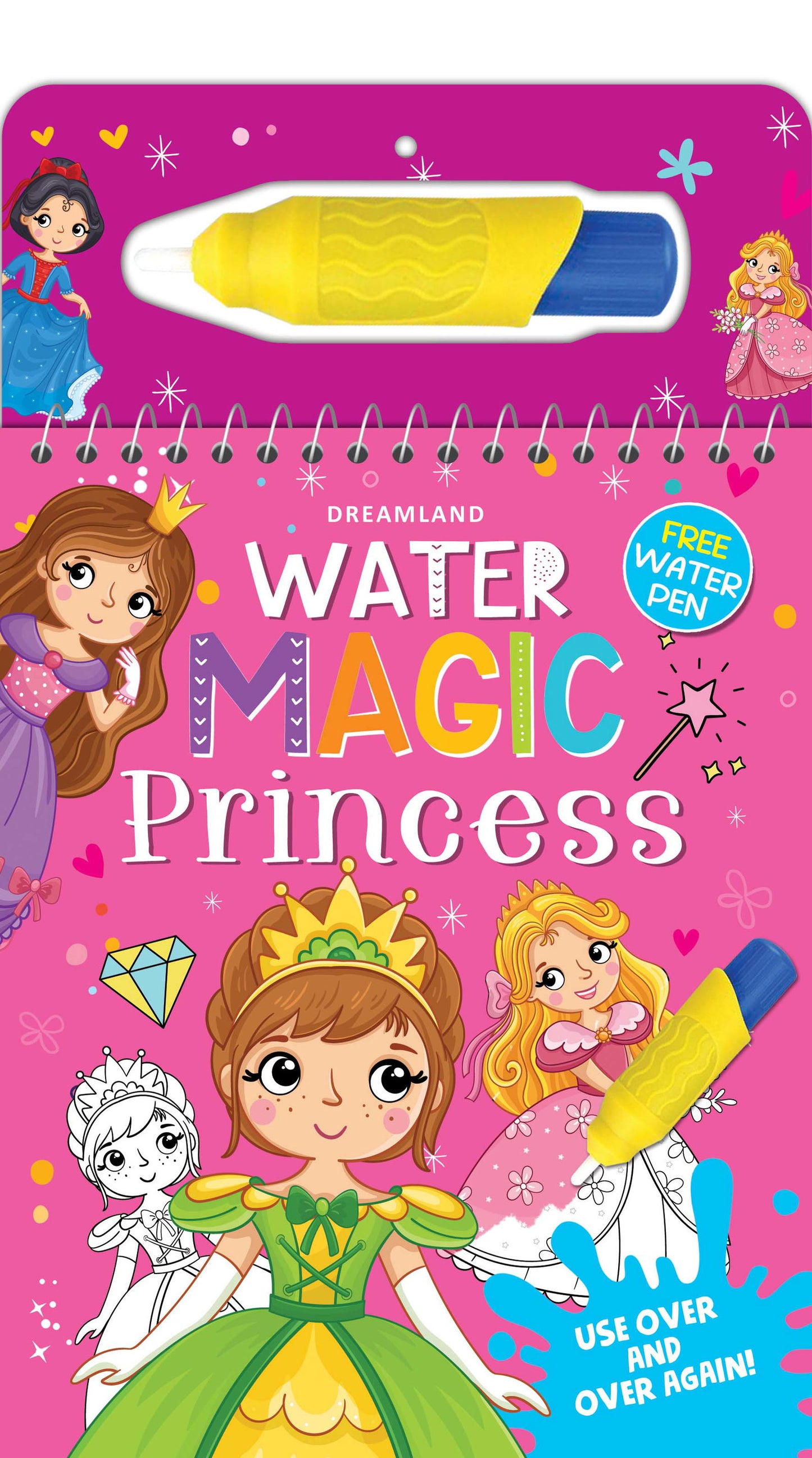 Water Magic Princess- With Water Pen - Use over and over again - Tinycubs - 