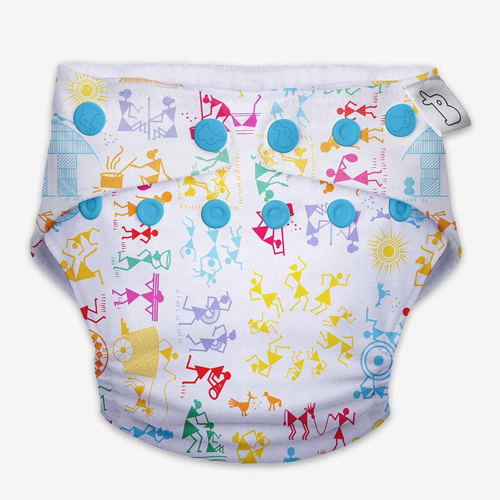 White Warli Freesize UNO - Tinycubs - 