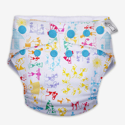 White Warli Freesize UNO - Tinycubs - 