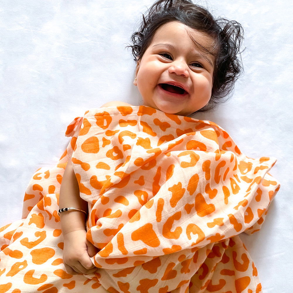Wild & Free - Organic Luxury Swaddle - Tinycubs - 