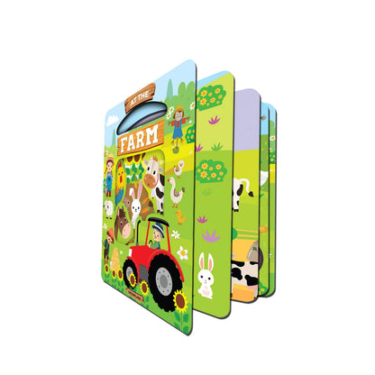 Window Cut Board Book - At the Farm - Tinycubs - 