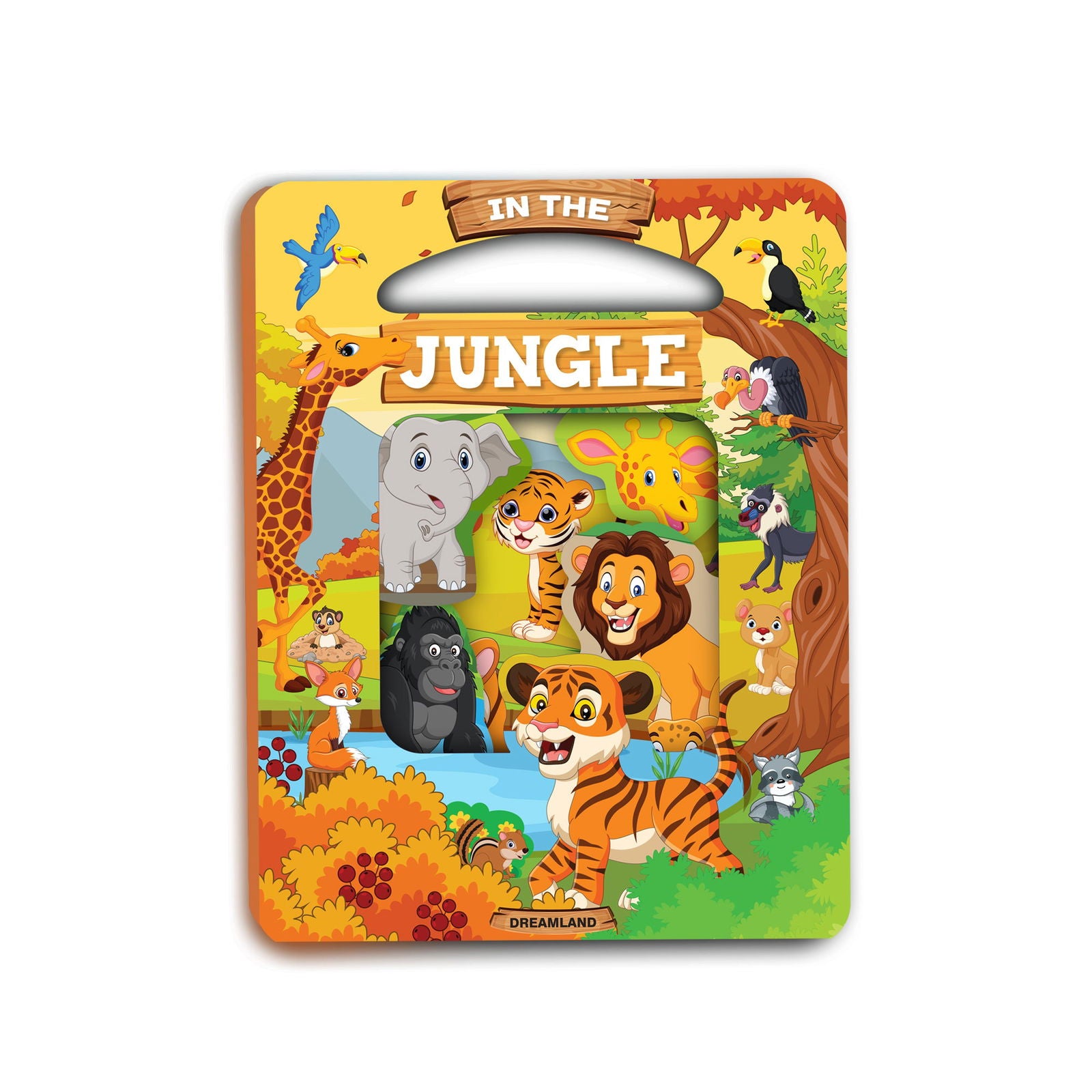Window Cut Board Book - In the Jungle - Tinycubs - 